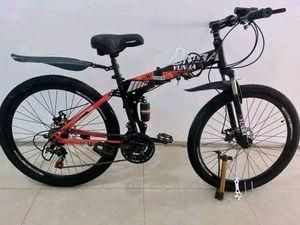 Foldable bicycles size 26zero with a sealed carton  