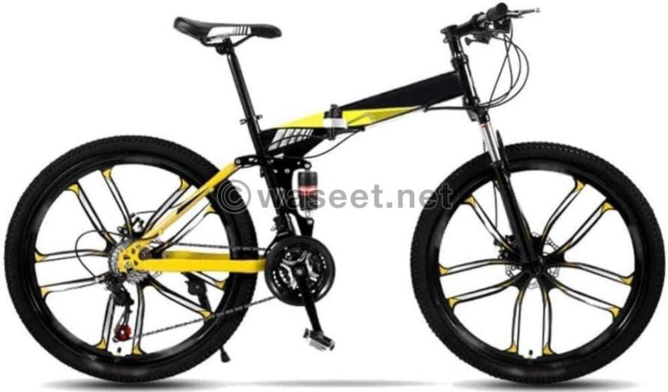 Foldable bicycles size 26zero with a sealed carton   7