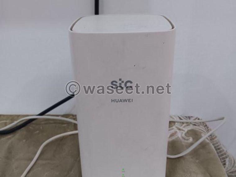 STC 5G router and Ghazala sports device 0