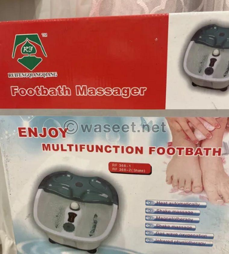 For sale a massage machine with several manicure and a full pedicure 1