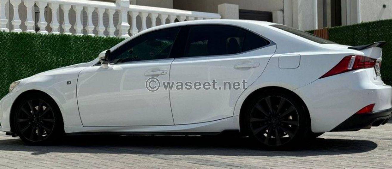 للبيع  لكزس IS 350 F Sport  الموديل  2014 4