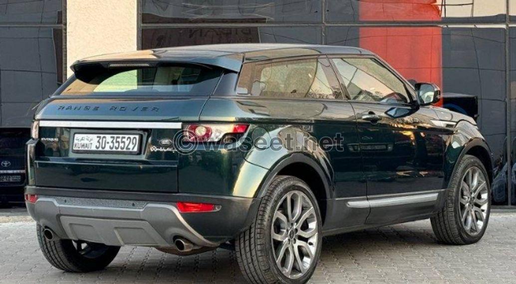 Range Rover Evoque 2013 for sale 3