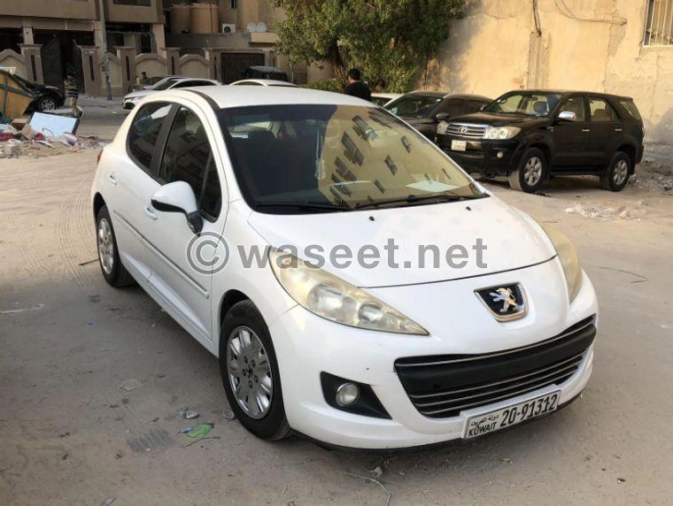 Peugeot 207 2012 model for sale  1