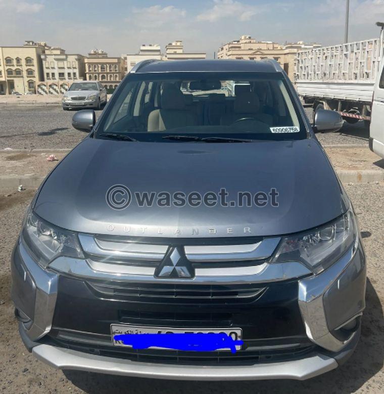 Mitsubishi Outlander 2016 for sale 0