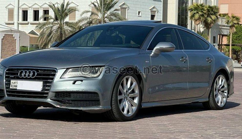 Audi A7 model 2012 1