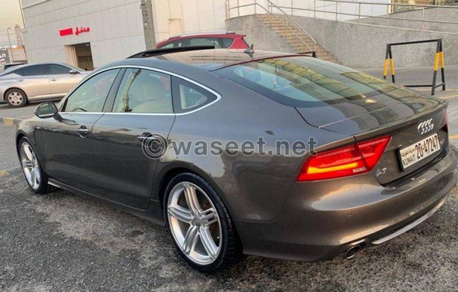 Audi A7 S Line Full Model 2013  2