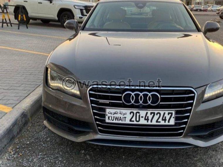 Audi A7 S Line Full Model 2013  0