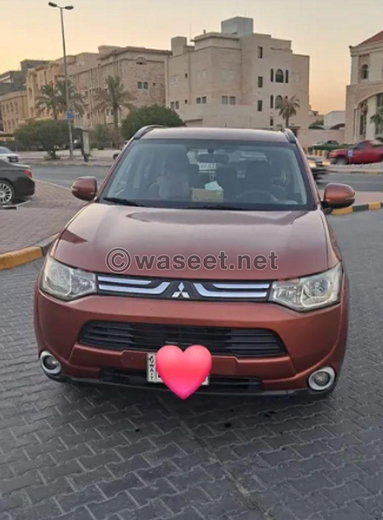 Urgent sale Mitsubishi Outlander 2014 0