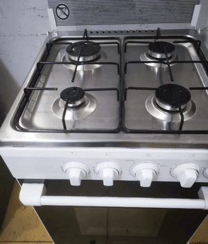 Four-burner stove, oven and grill size 50