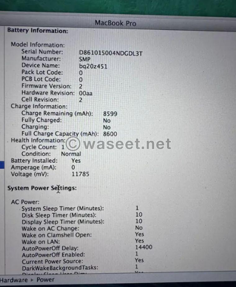 Mac laptop model 2014 for sale 5