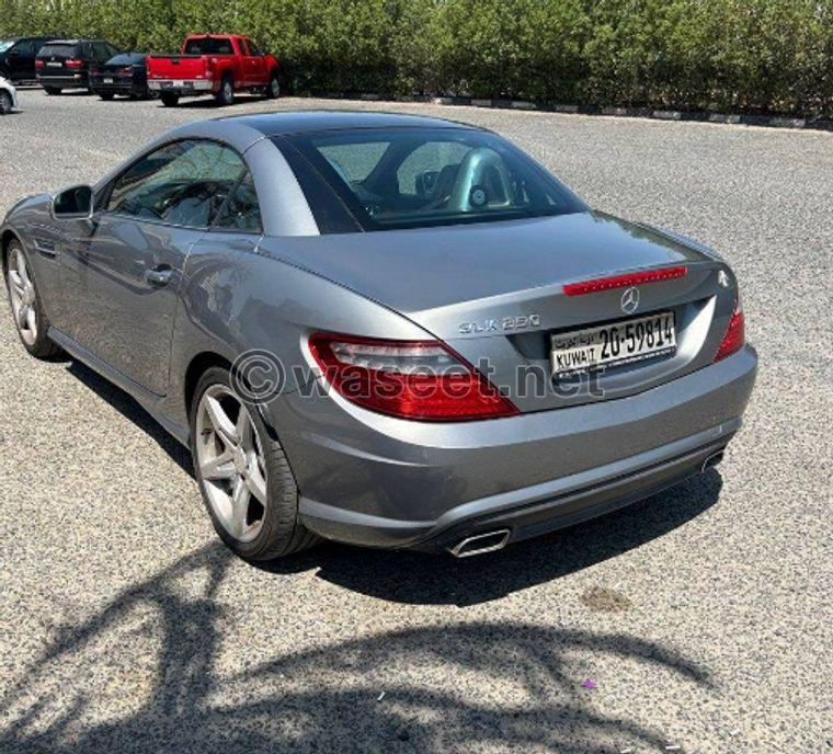 For sale Mercedes 250 SLK model 2013 5