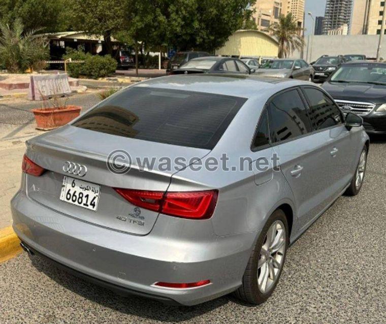 Audi A3 2015 model for sale 1