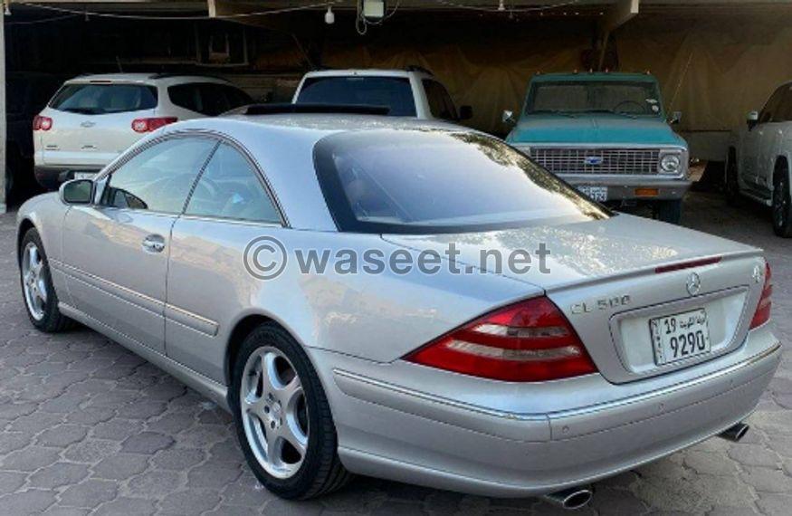 Mercedes 500 CL model 2001 2