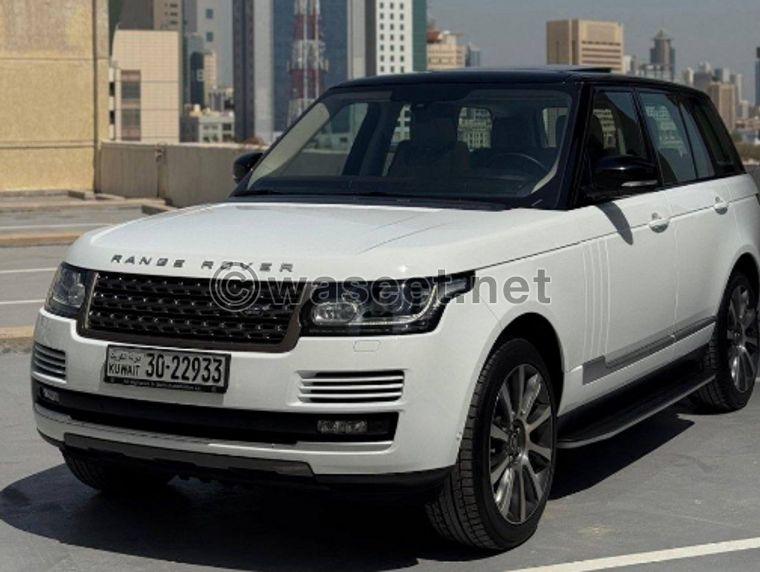 For sale Range Rover HSE model 2013 0