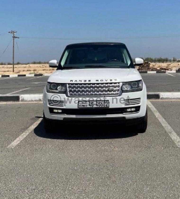 For sale Range Rover Vogue SC model 2013 0