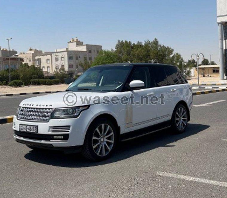 For sale Range Rover Vogue SC model 2013 3