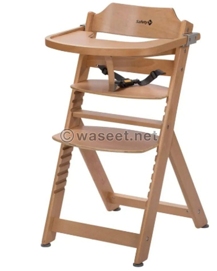 Wooden seat for kids 3 1