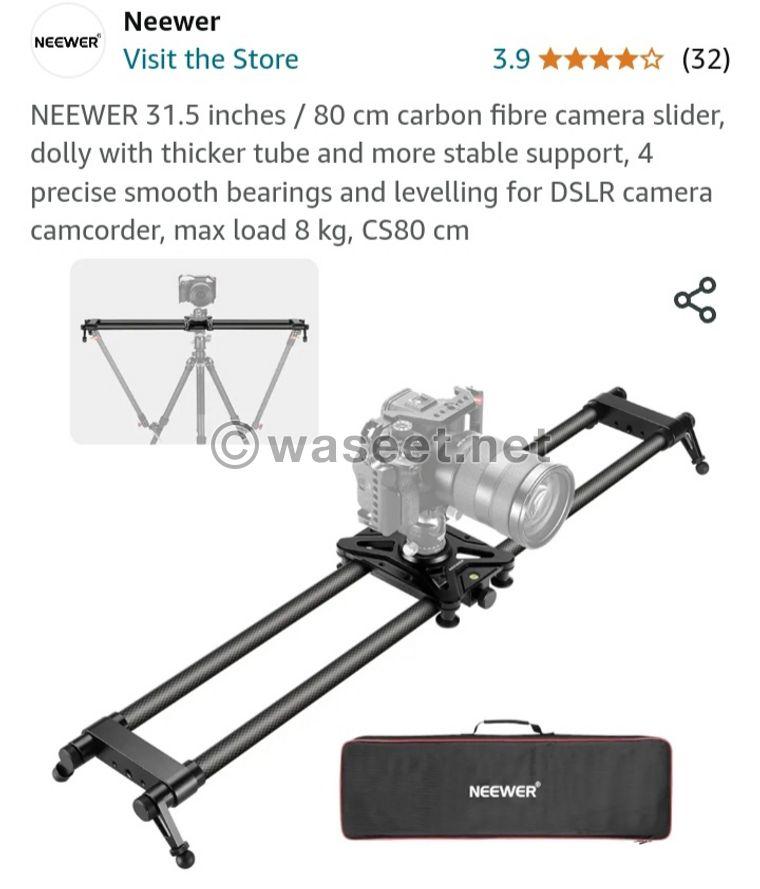 For sale camera slider company Neewer manual 8