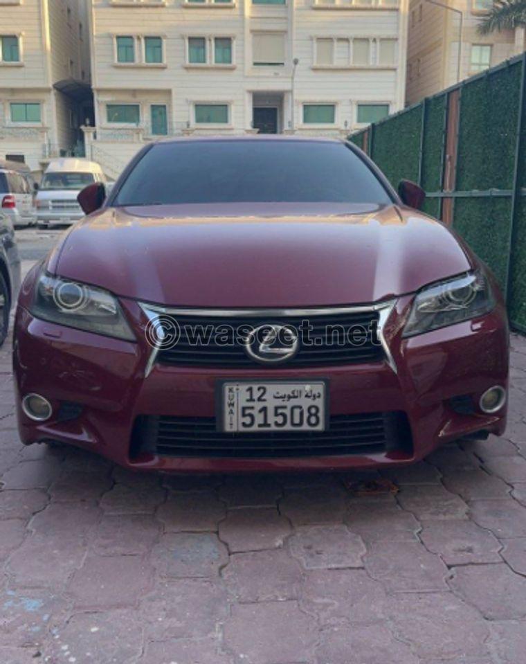 للبيع لكزس GS 350 موديل 2013 0