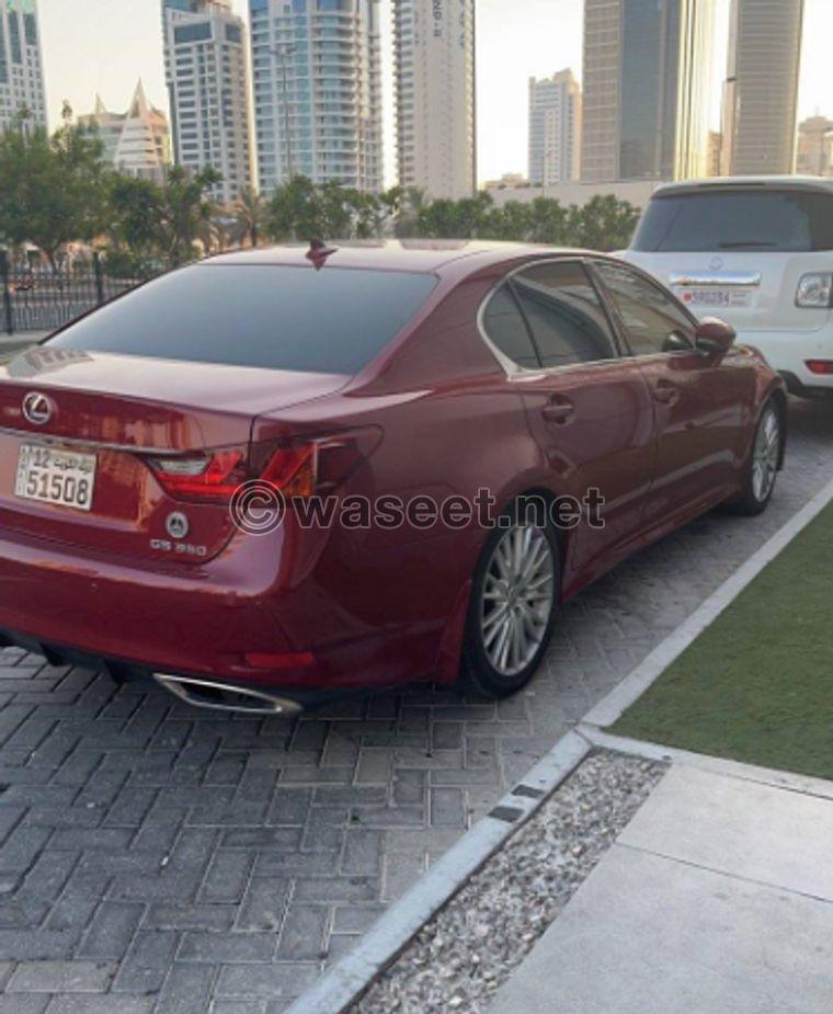 للبيع لكزس GS 350 موديل 2013 4