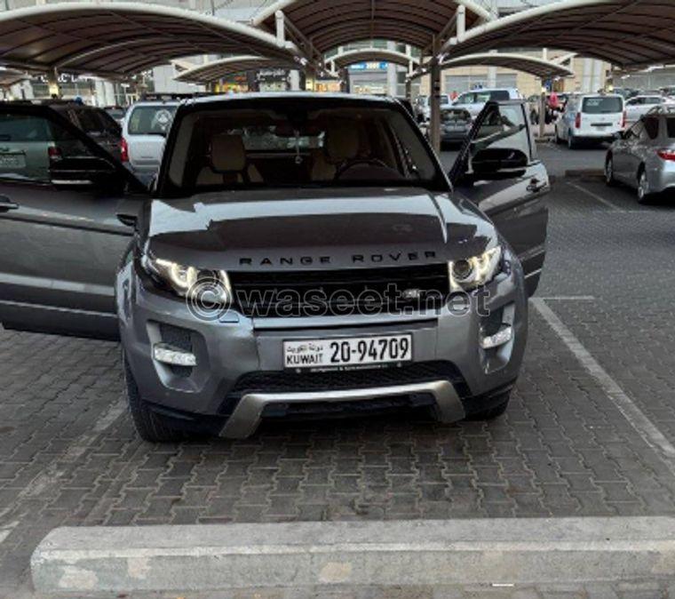  Land Rover Evoque 2013 0