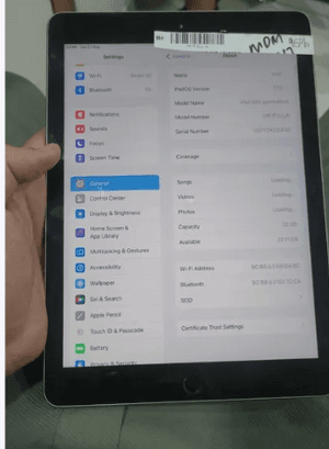 iPad fifth generation for sale