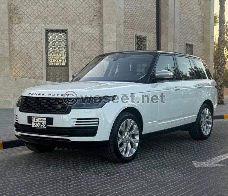 Land Rover Range Rover 2019 for sale 0