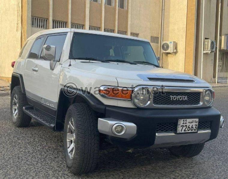 For sale FJ Cruiser model 2014 1