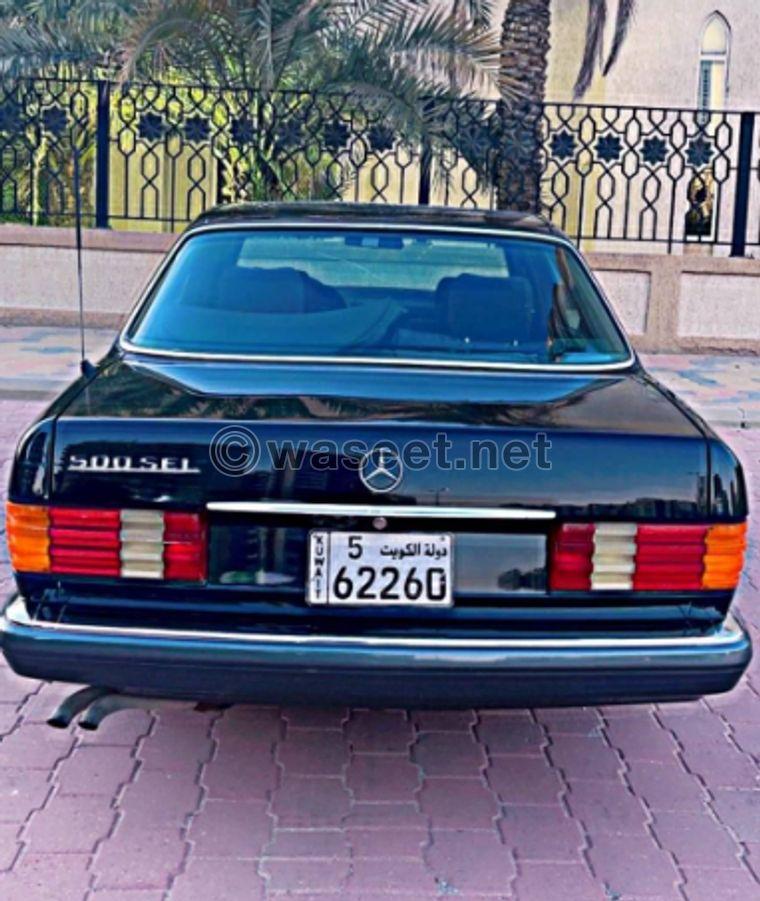  مرسيدس بنز SEL500 موديل 1990  6