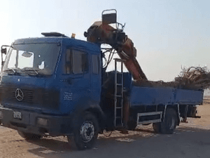 Lorry crane for rent