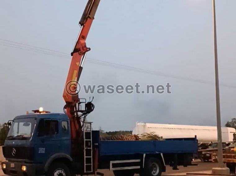 Lorry crane for rent 1