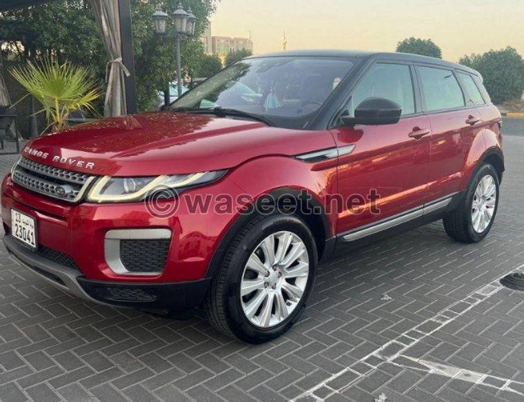 Range Rover Evoque 2016 0