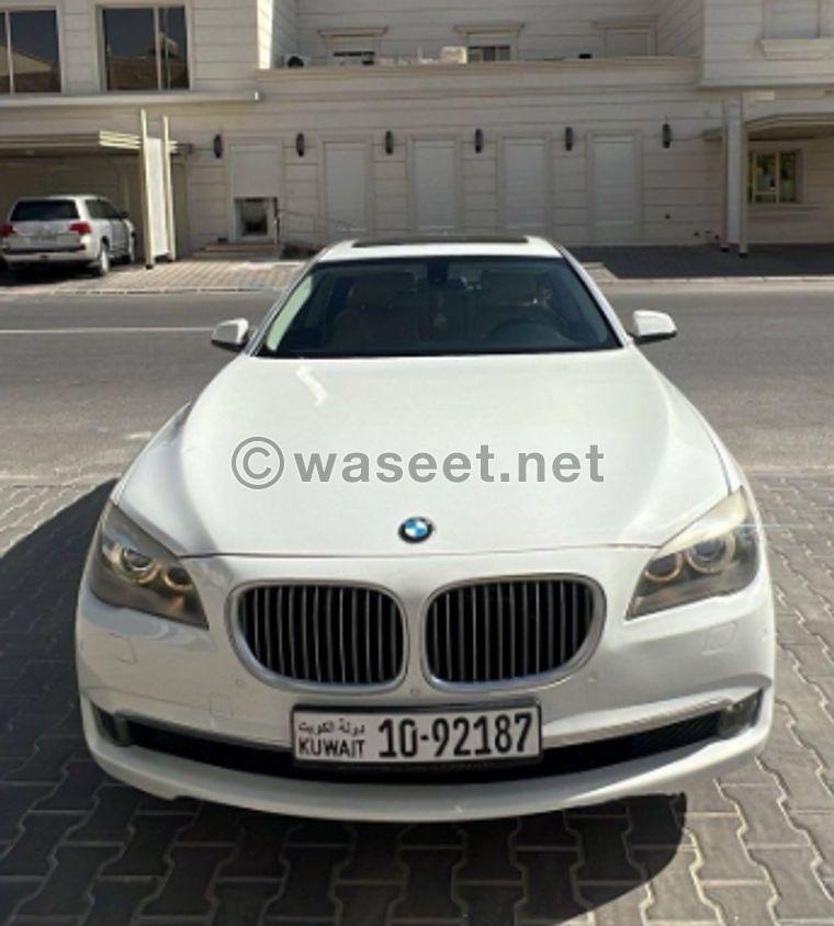 بي إم دبليو 7 Series موديل 2012 0