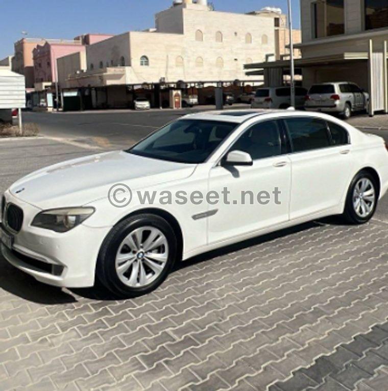 بي إم دبليو 7 Series موديل 2012 1