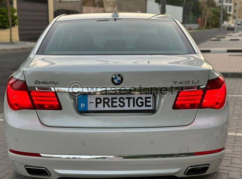 BMW 740Li 2015 model for sale 3