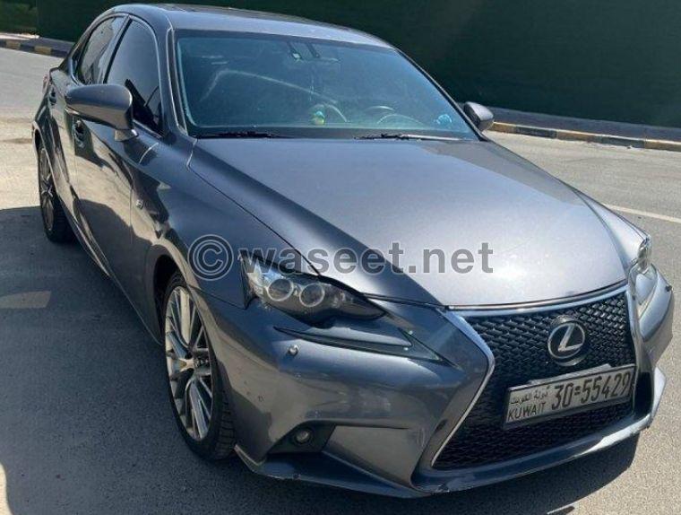 Lexus is 2015 for sale  9