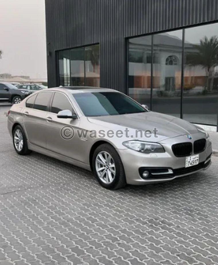 للبيع BMW 520 موديل 2014  0