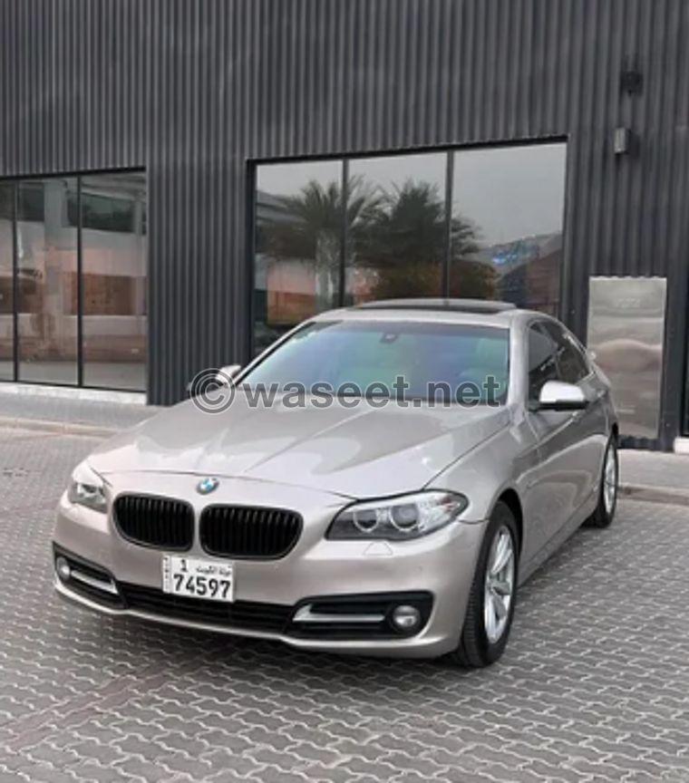 للبيع BMW 520 موديل 2014  2