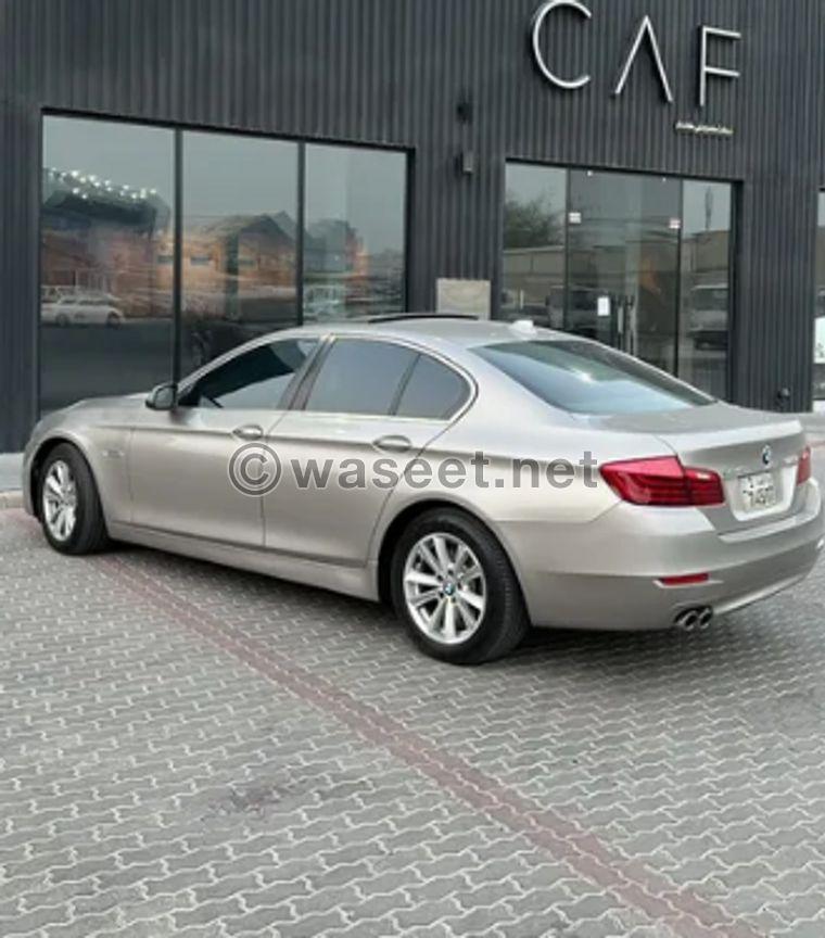 للبيع BMW 520 موديل 2014  3