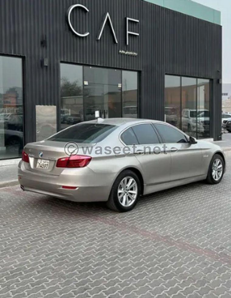 للبيع BMW 520 موديل 2014  5