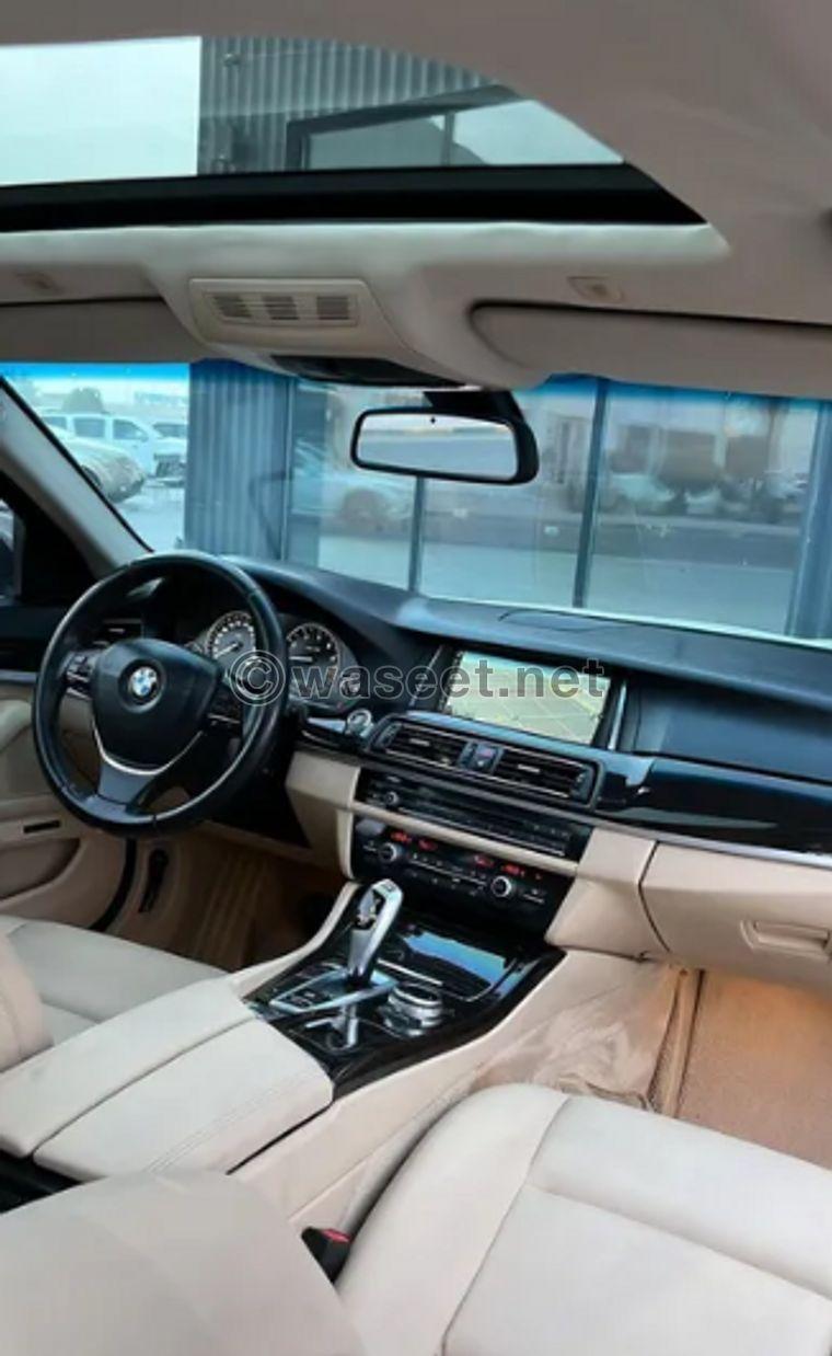 للبيع BMW 520 موديل 2014  6