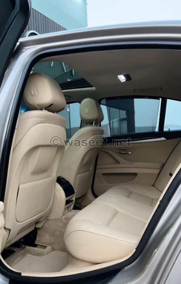 للبيع BMW 520 موديل 2014  8