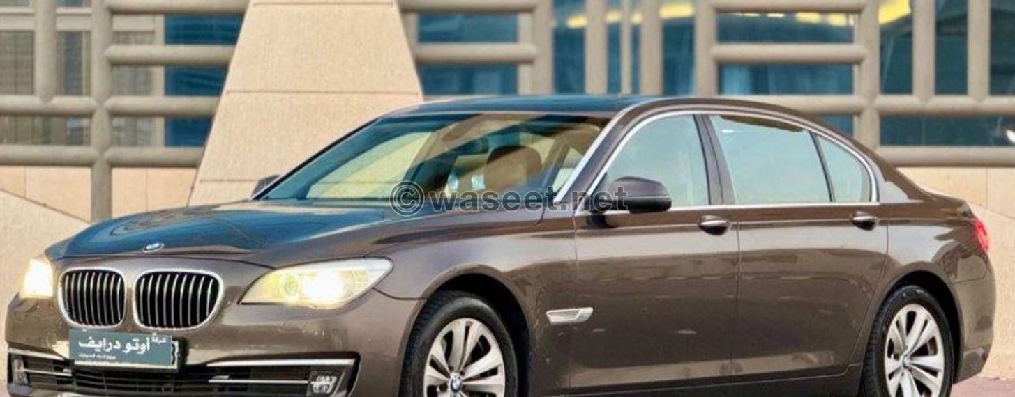 BMW 730 Li model 2013 0