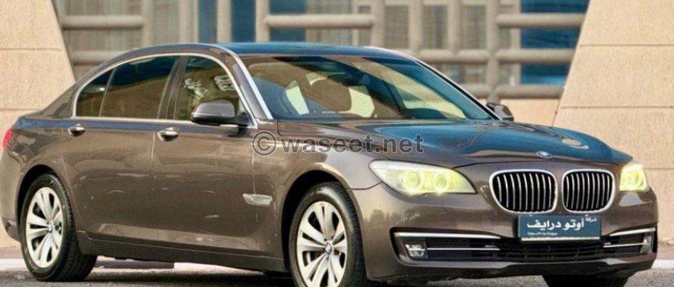 BMW 730 Li model 2013 1