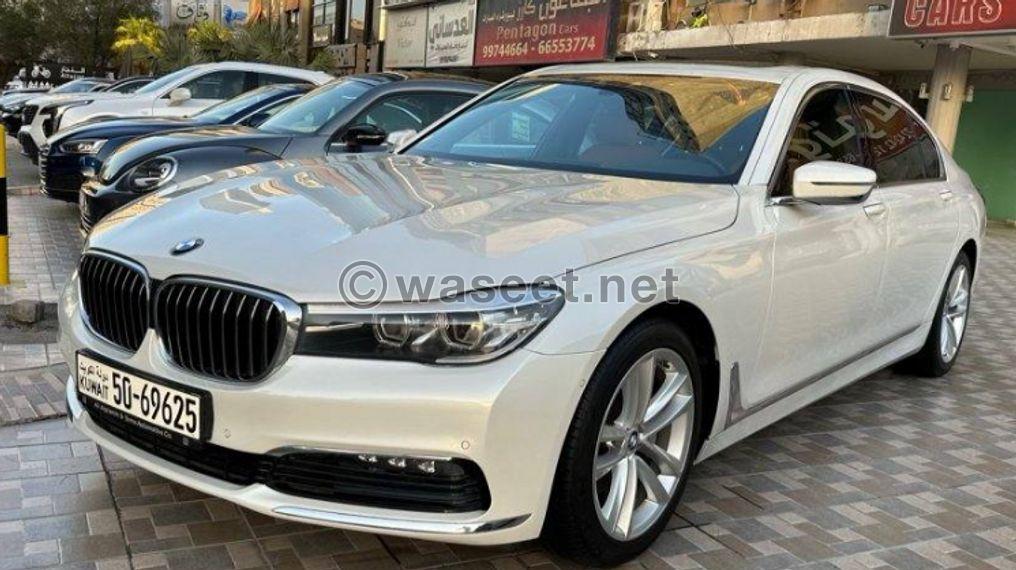 BMW 730Li model 2019 0