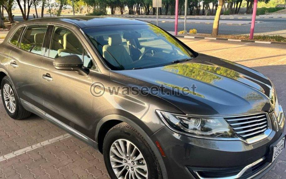 Lincoln MKX 2017 model for sale 8