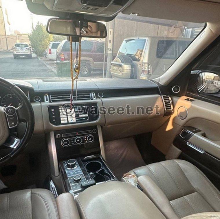 Range Rover Vogue 8 cylinder supercharged model 2013 5