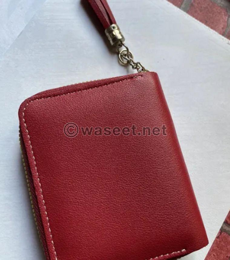 For sale a genuine leather wallet 5