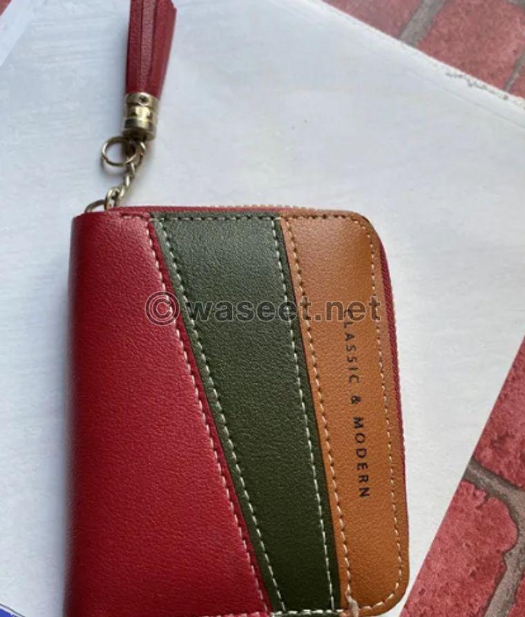 For sale a genuine leather wallet 6