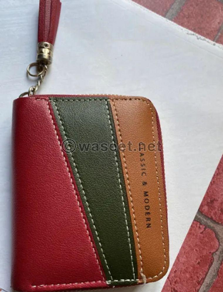 For sale a genuine leather wallet 8